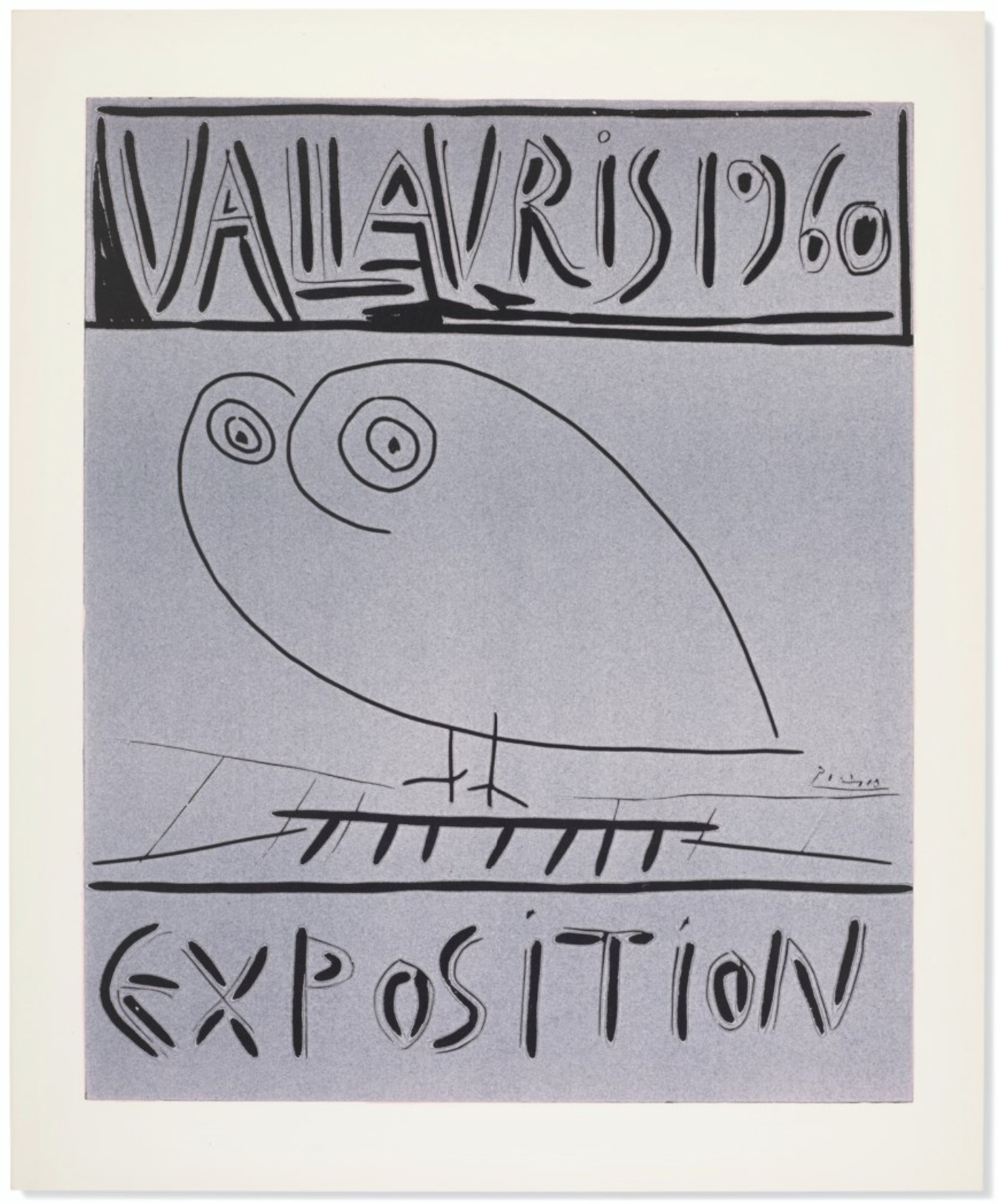 Vallauris 1960 Exposition (Bloch 1290; Baer 1268; Czwikilitzer 38)