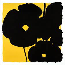 Yellow and Black, Nov 6, 2015, from Reversal Poppies