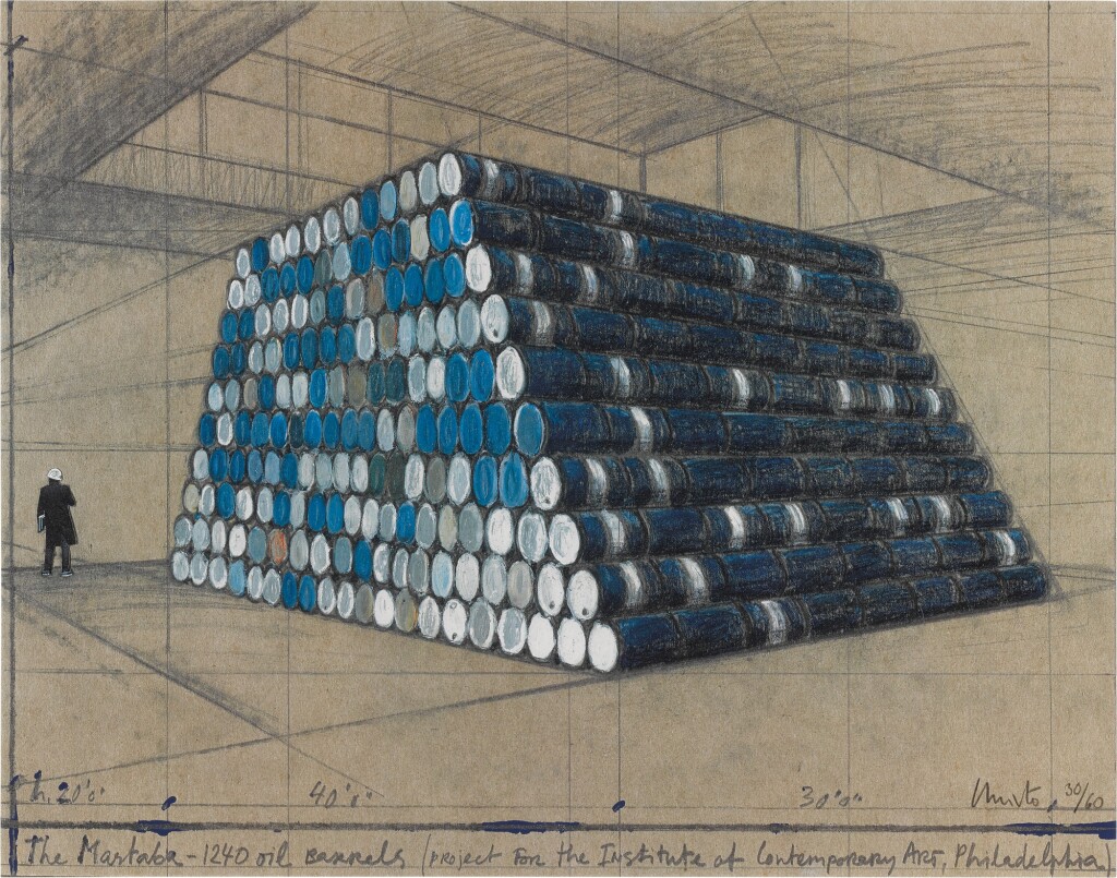 The Mastaba - 1240 Oil Barrels (Project for the Institute of Contemporary Art, Philadelphia)