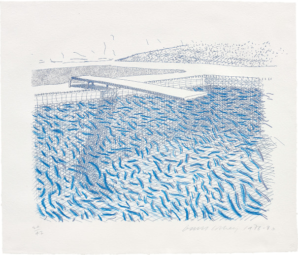 Lithographic Water Made of Lines and Crayon (TG 254, MCAT 211)