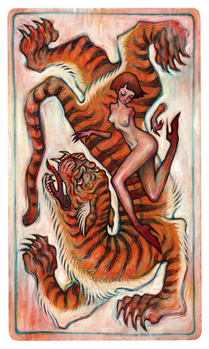 Tiger And Girl