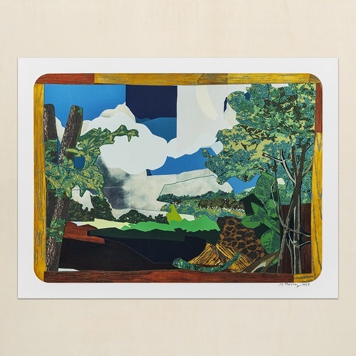 Landscape With Woman Washing Her Feet
