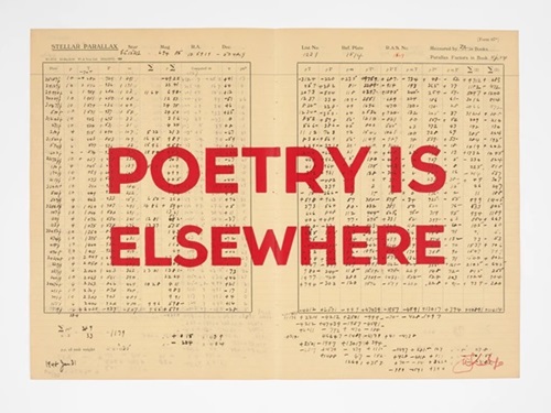 Poetry Is Elsewhere