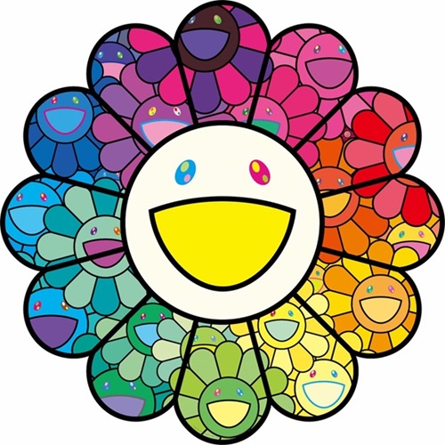 Superflat Multicolor Flowers