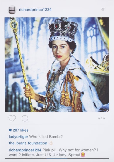 Queen Elizabeth II, from Instagram New Portraits