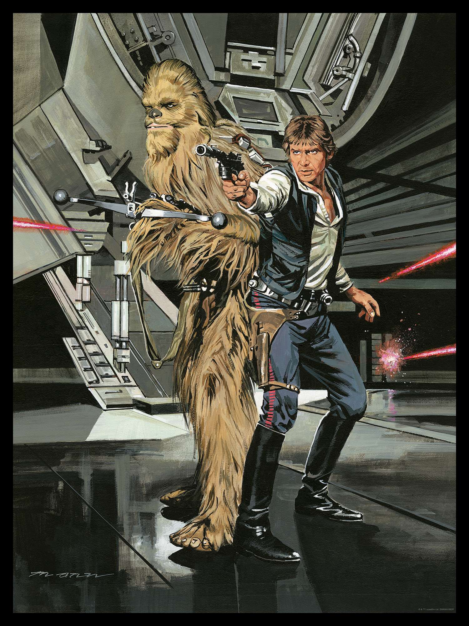 Han & Chewie 