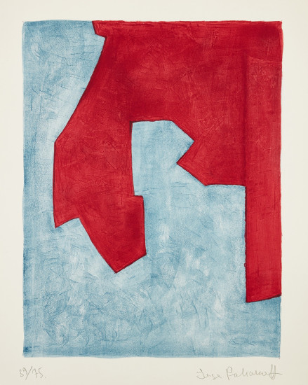 Composition rouge et bleue (Red and Blue Composition) (R. 49)