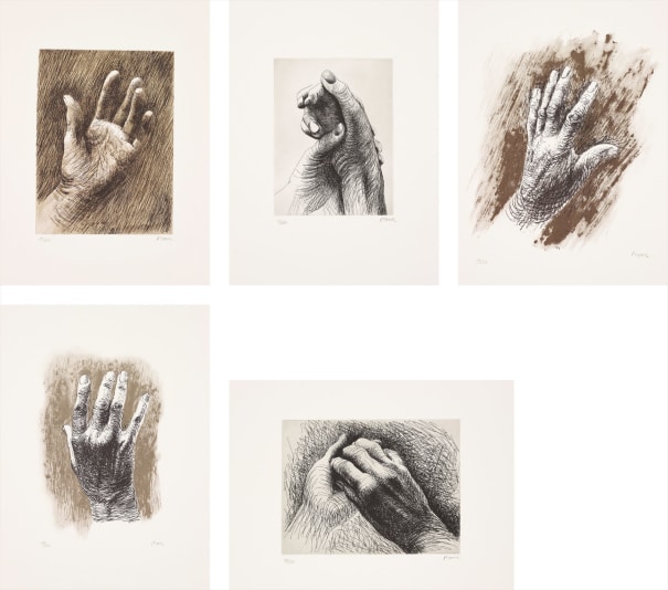 The Artist's Hand (Cramer 553-557)