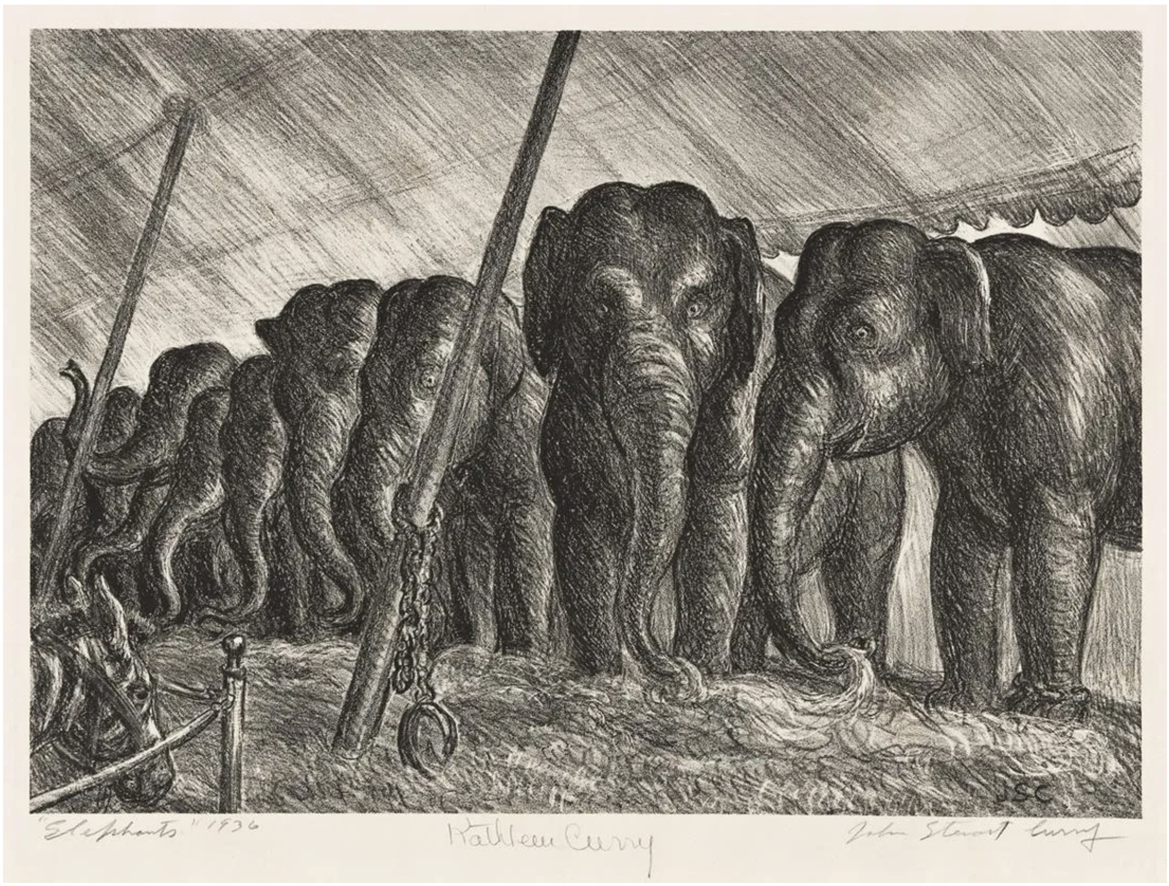 Circus Elephants (Cole 28)