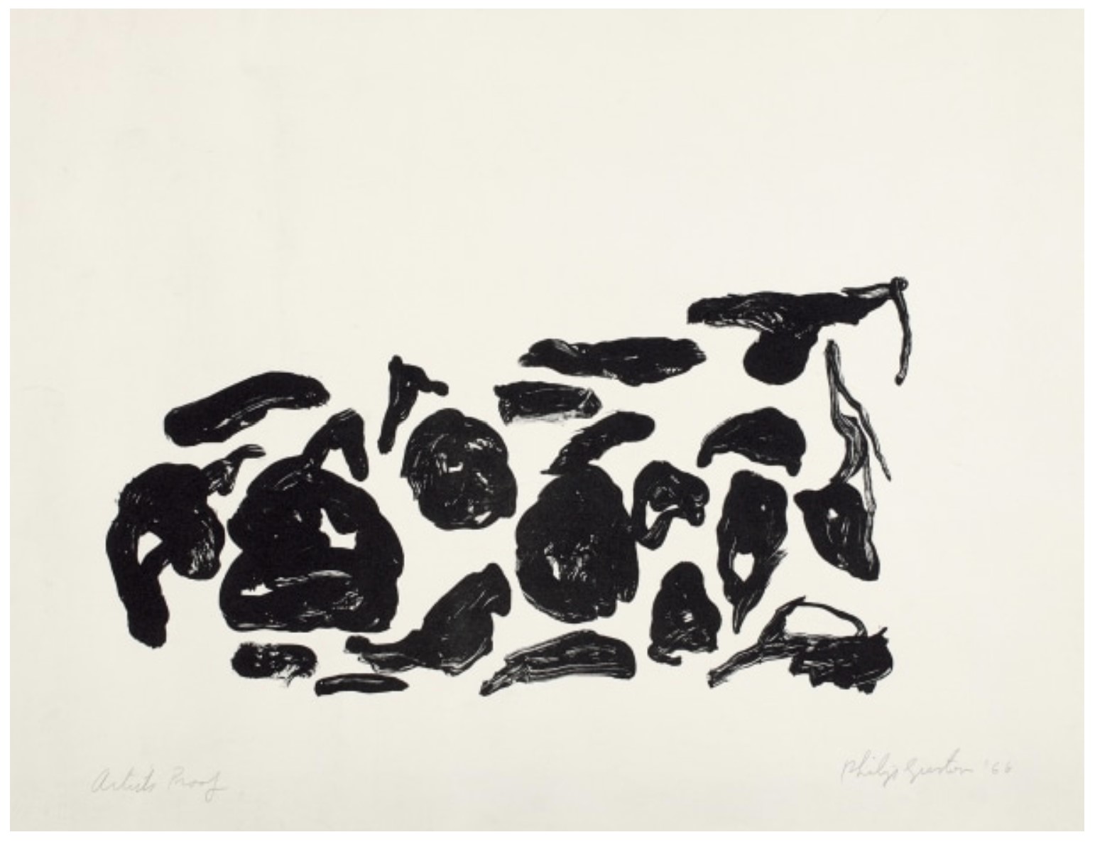Untitled, from a Suite of Ten Lithographs (Michael Semff 9)