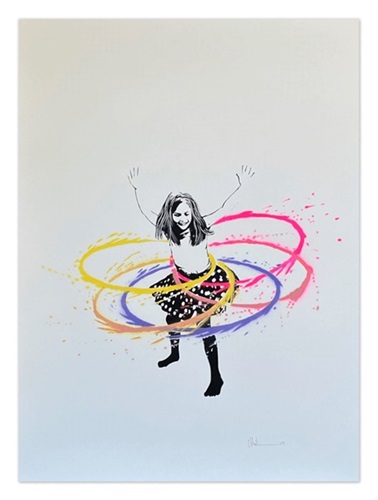 Ubik - Hula Hoop - Hand-Sprayed Edition