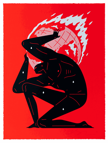 Cleon Peterson - World On Fire - Red