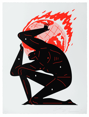 Cleon Peterson - World On Fire - White