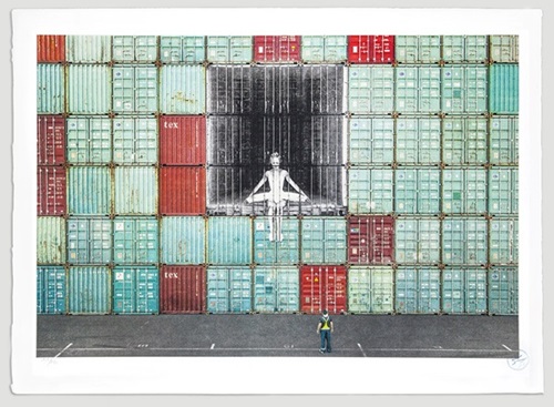 In The Container Wall, Le Havre, France, 2014