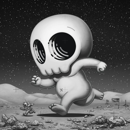 Mike Mitchell - Skully III - Moon Edition