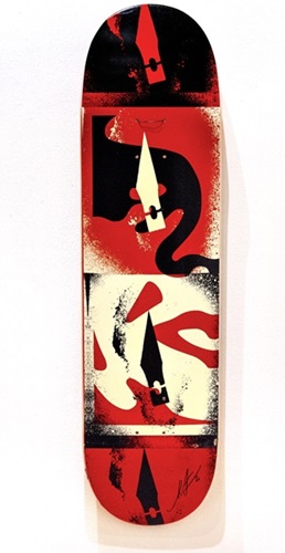 Shepard Fairey - Cut It Up - Do It Yourself - Skate desk