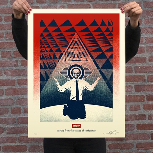 Shepard Fairey - Obey Conformity Trance - Red