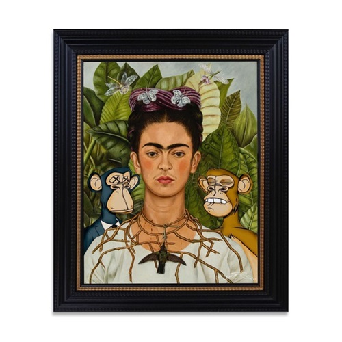 Frida With Bored Apes