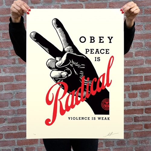 Shepard Fairey - Obey Radical Peace