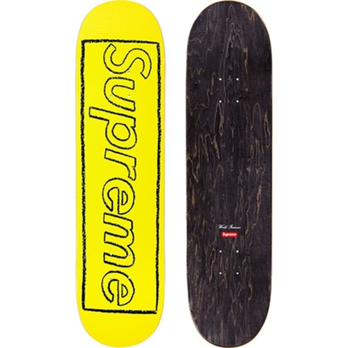 Kaws Chalk Logo Skateboard
