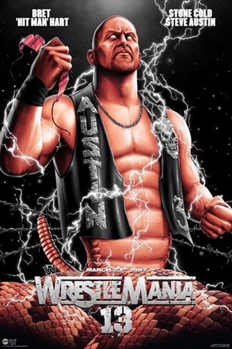 WrestleMania 13: Stone Cold Steve Austin vs. Bret Hart
