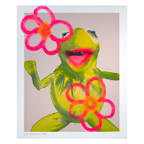 Kermit With Flowers