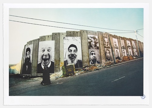 28 MillimÃ¨tres, Face 2 Face, Separation Wall, Security fence, Palestinian side, Bethlehem, 2007