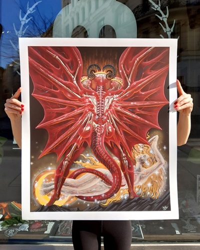 The Great Red Dragon And The Woman Clothed In Sun