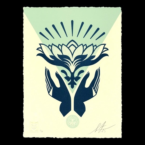 Lotus Hands Letterpress