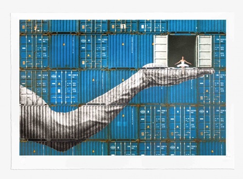 Ballerina In Containers, On the Edge, Le Havre, 2023