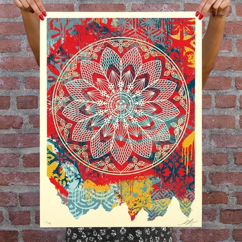 Collage Peace Mandala