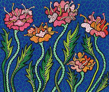 Yayoi Kusama - Summer Flowers (ABE; 2017, 140)