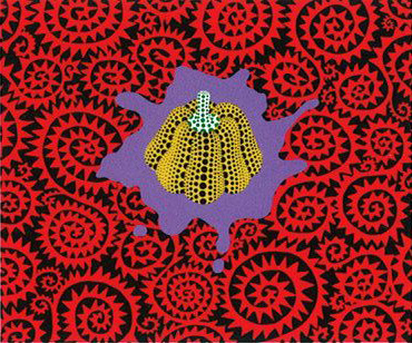 Yayoi Kusama - Pumpkin (A) (ABE; 2017, 143)
