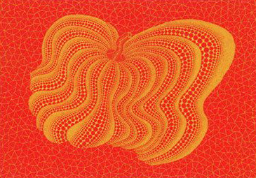 Yayoi Kusama - Dancing Pumpkin (YOR) (ABE; 2014, 320)